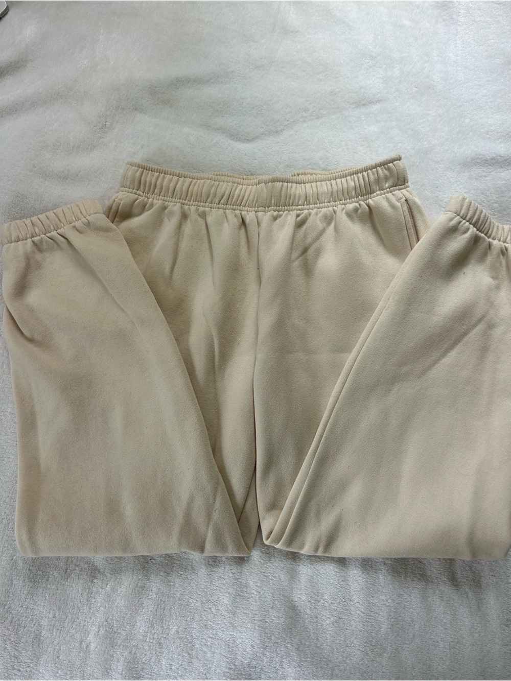 Cream Efan Sweatpants